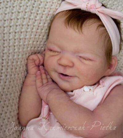​Full body silicone doll Lily in pastel outfit